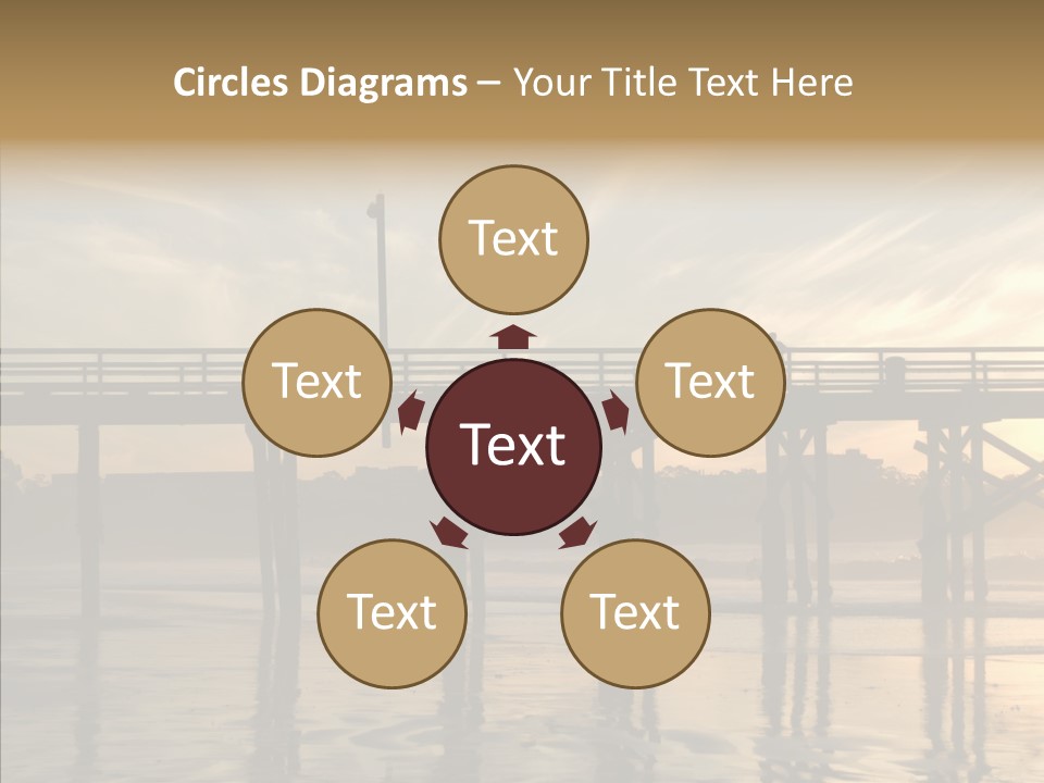 California Running Man PowerPoint Template