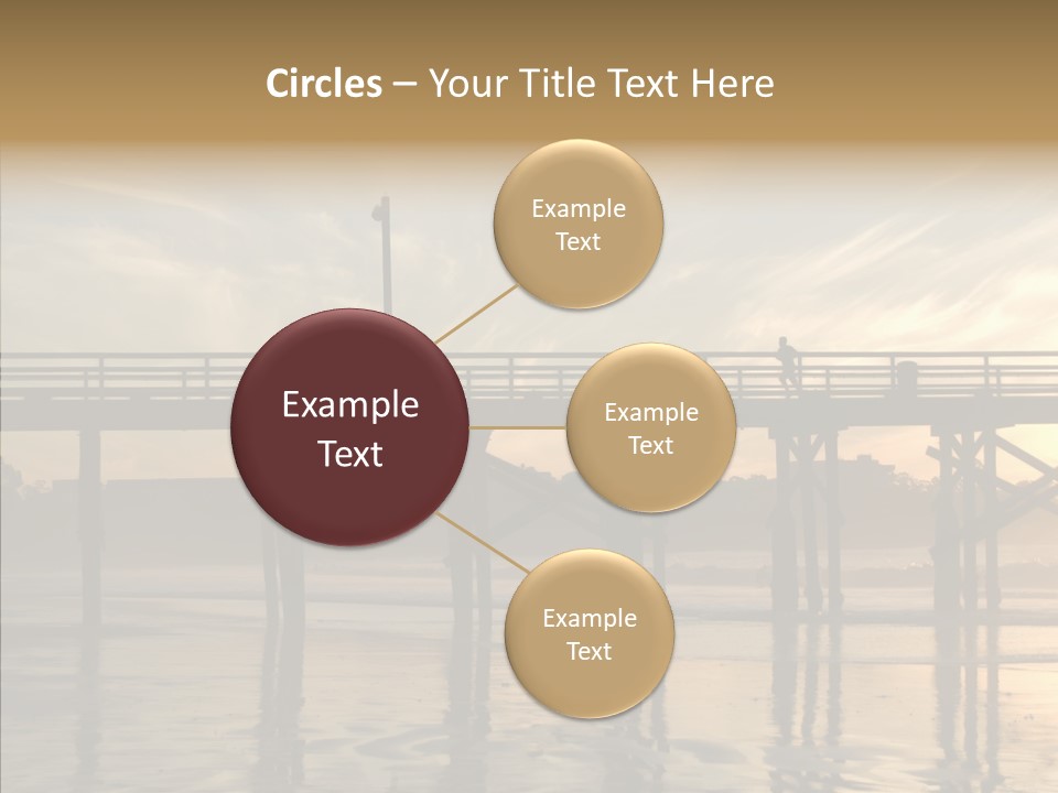 California Running Man PowerPoint Template