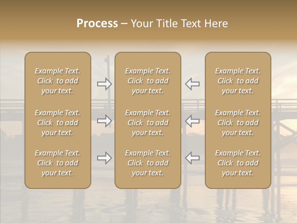 California Running Man PowerPoint Template