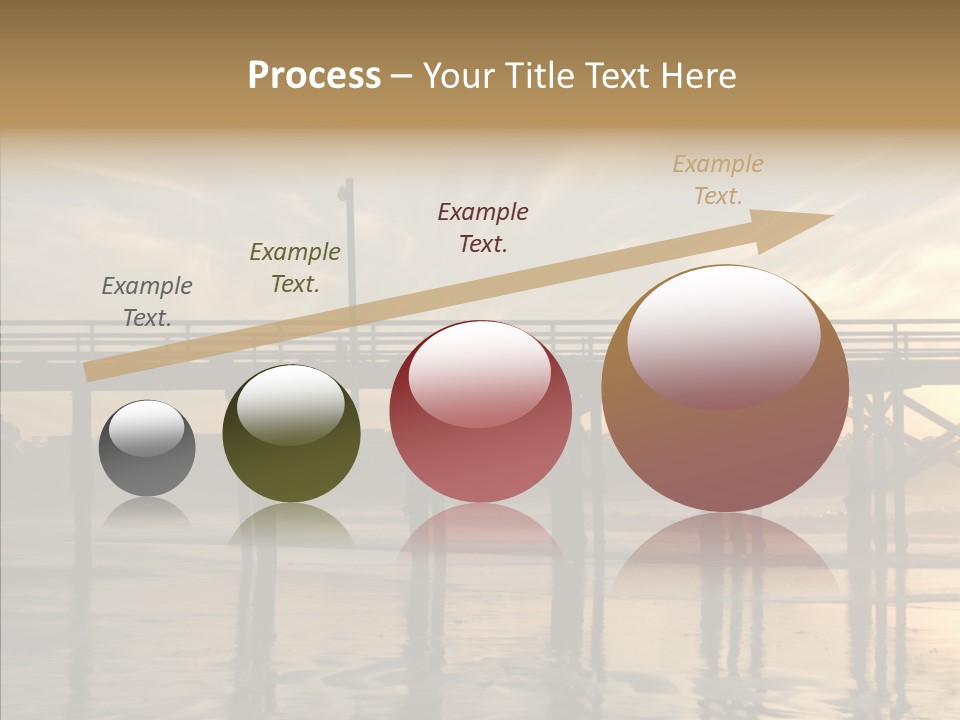 California Running Man PowerPoint Template