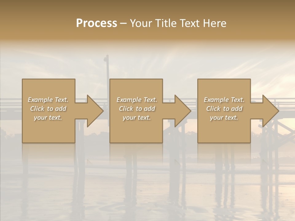 California Running Man PowerPoint Template