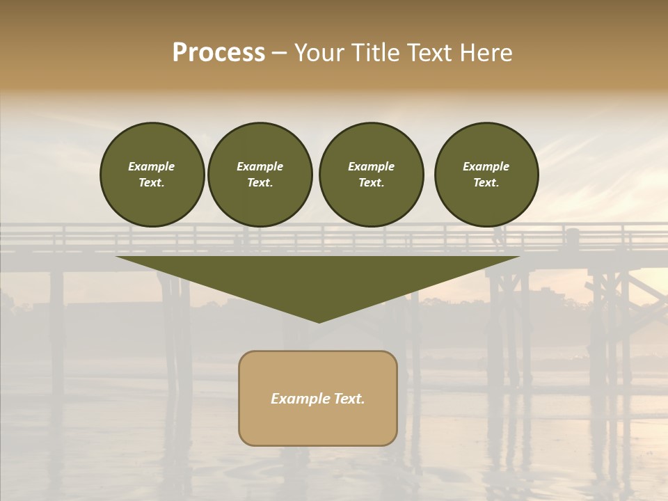 California Running Man PowerPoint Template