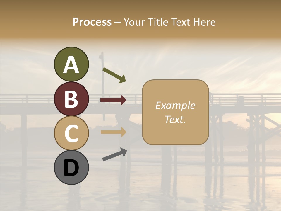 California Running Man PowerPoint Template