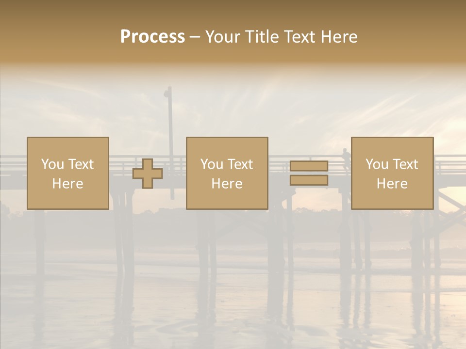 California Running Man PowerPoint Template