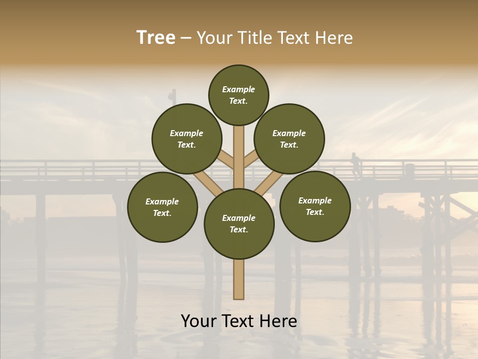 California Running Man PowerPoint Template