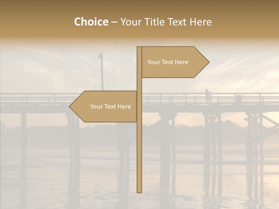 California Running Man PowerPoint Template