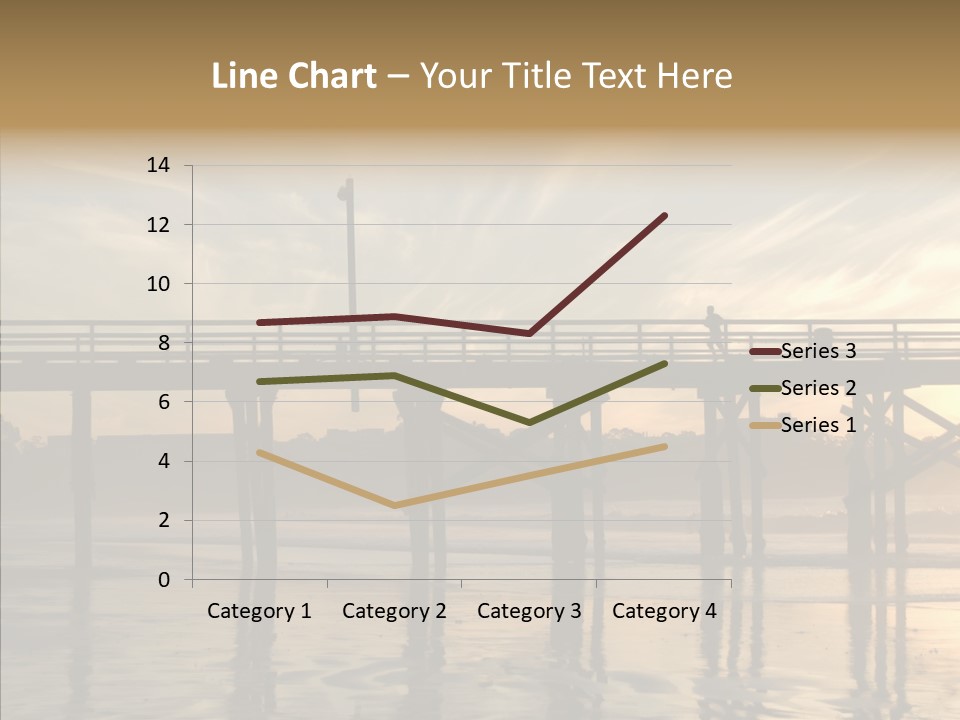California Running Man PowerPoint Template