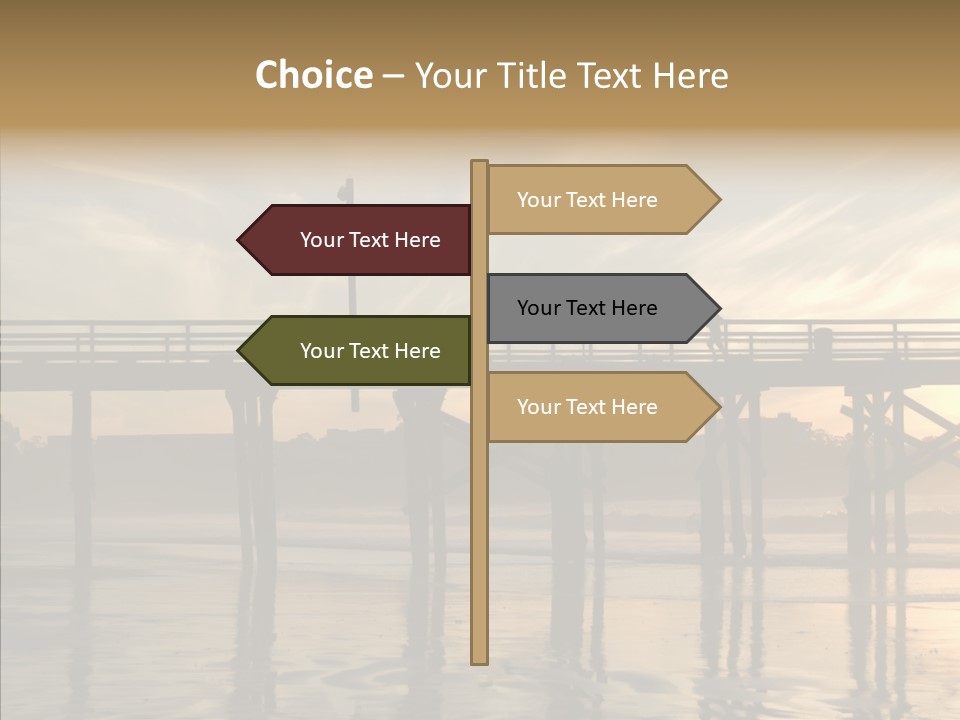 California Running Man PowerPoint Template