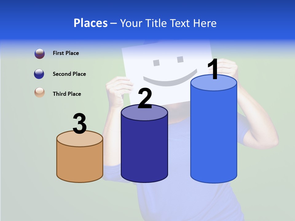 Showing Model Looking PowerPoint Template