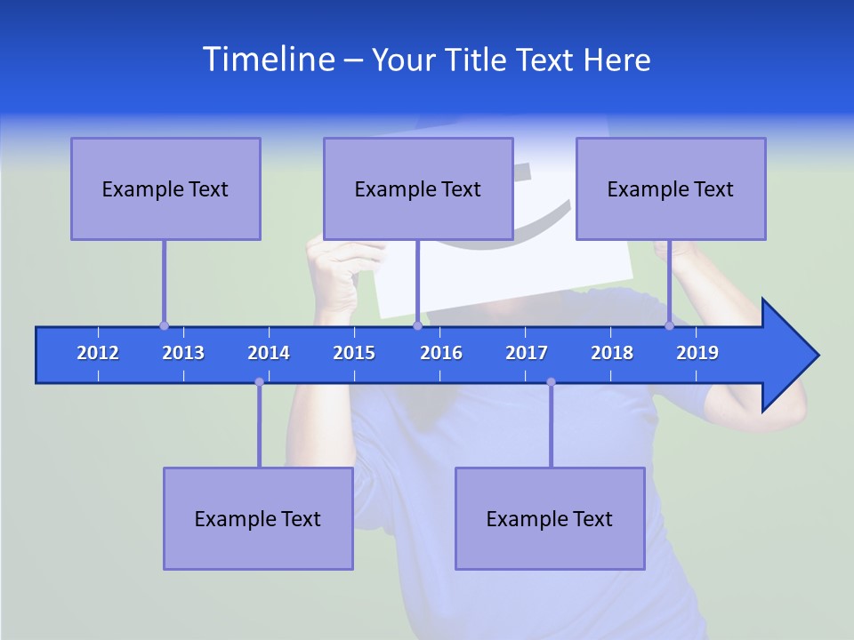 Showing Model Looking PowerPoint Template