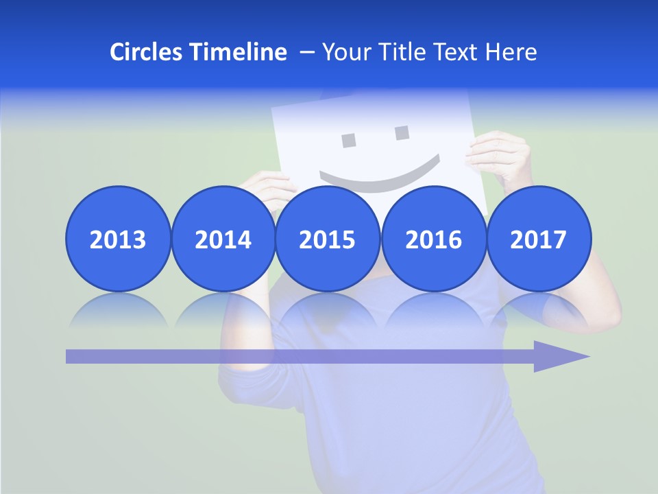 Showing Model Looking PowerPoint Template