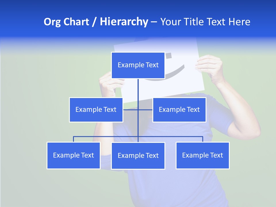 Showing Model Looking PowerPoint Template