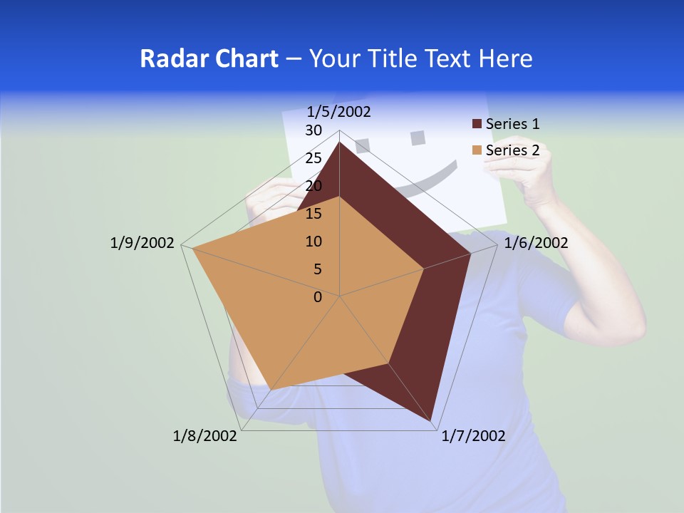 Showing Model Looking PowerPoint Template