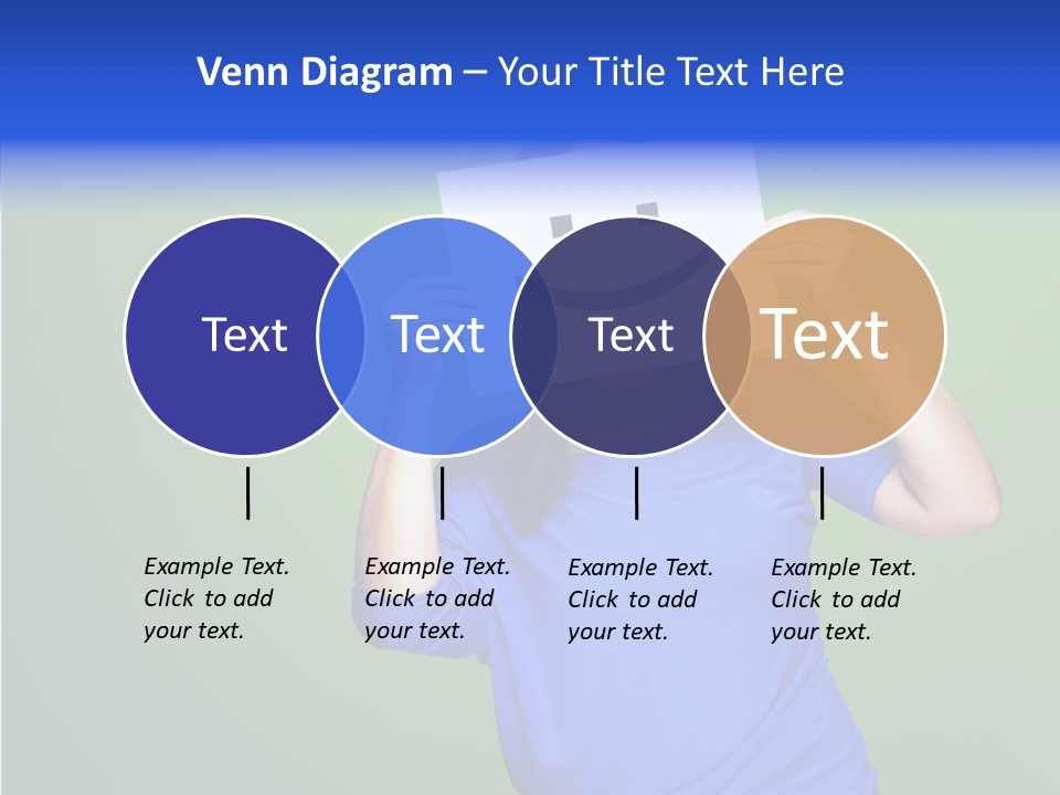 Showing Model Looking PowerPoint Template