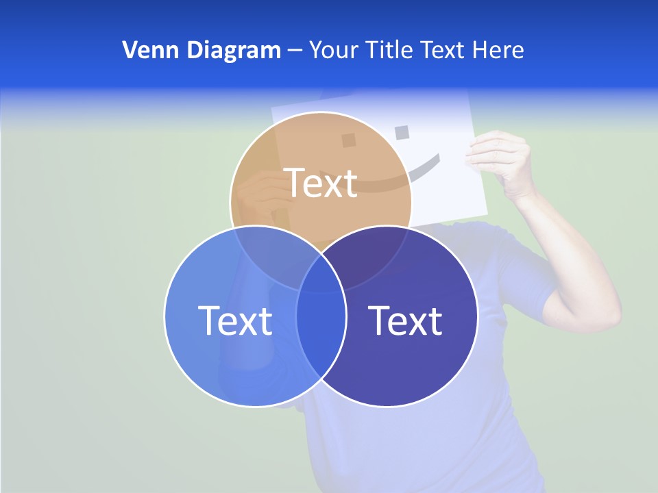 Showing Model Looking PowerPoint Template