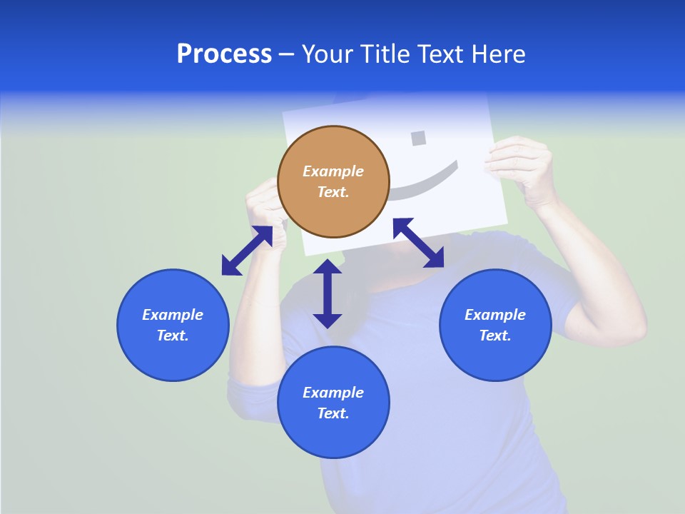 Showing Model Looking PowerPoint Template