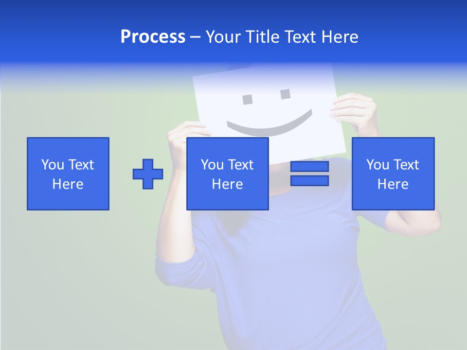 Showing Model Looking PowerPoint Template