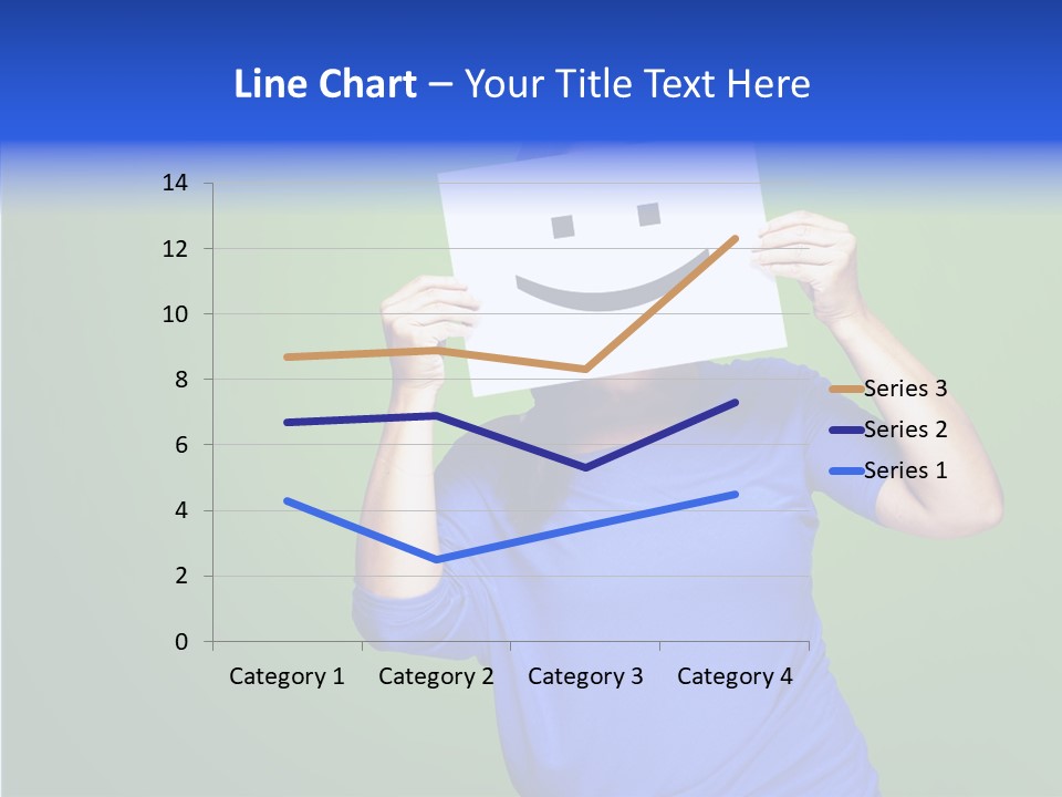 Showing Model Looking PowerPoint Template