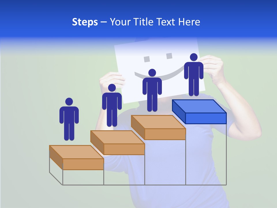 Showing Model Looking PowerPoint Template