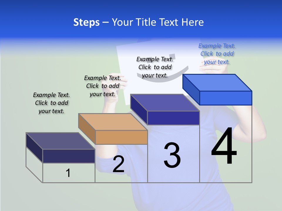 Showing Model Looking PowerPoint Template