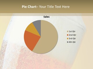 Alcoholic Ale Cold PowerPoint Template