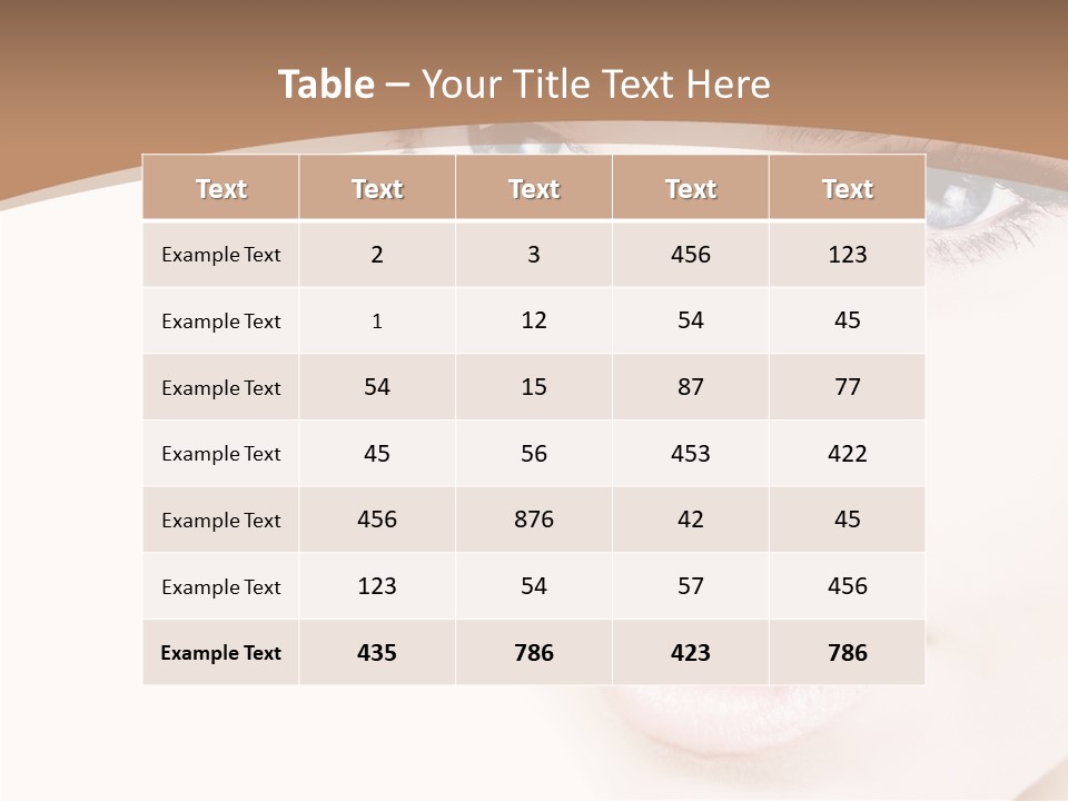 Di Cu Ion Itting Per On PowerPoint Template