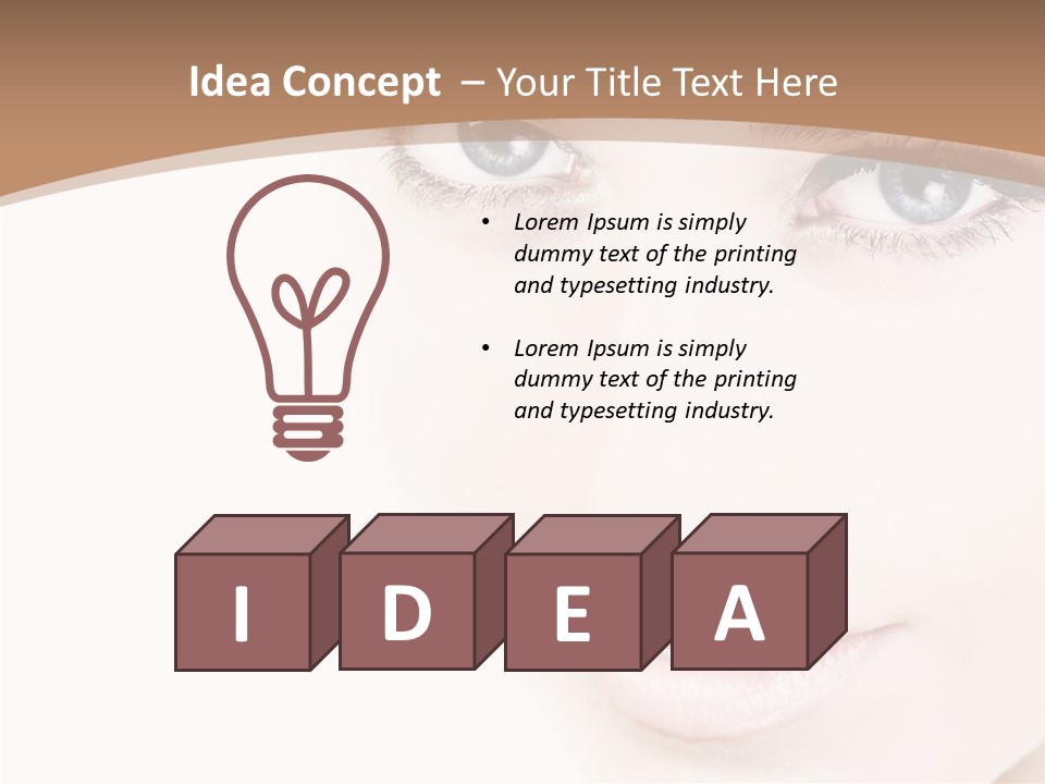 Di Cu Ion Itting Per On PowerPoint Template