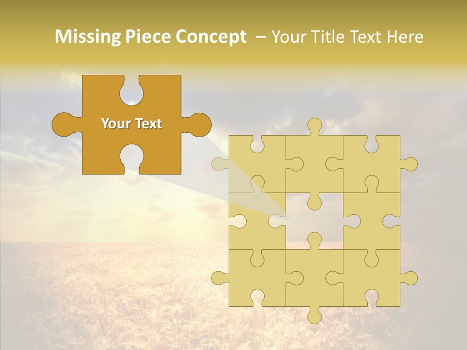 Summer Fiel Field PowerPoint Template