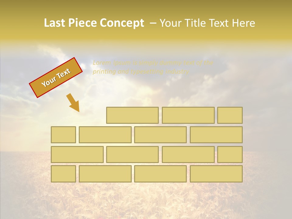 Summer Fiel Field PowerPoint Template