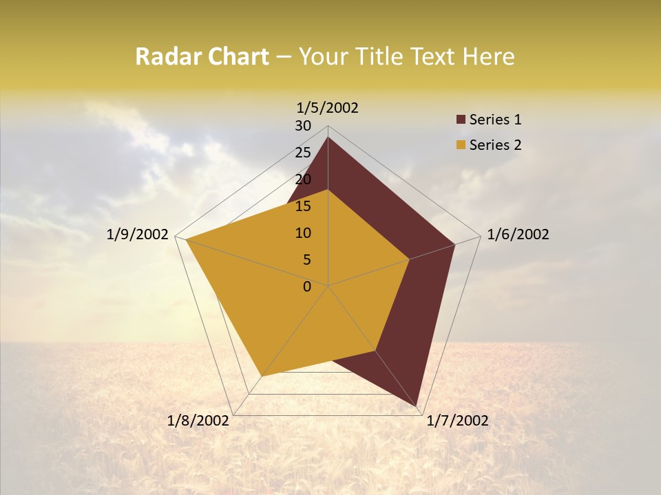Summer Fiel Field PowerPoint Template