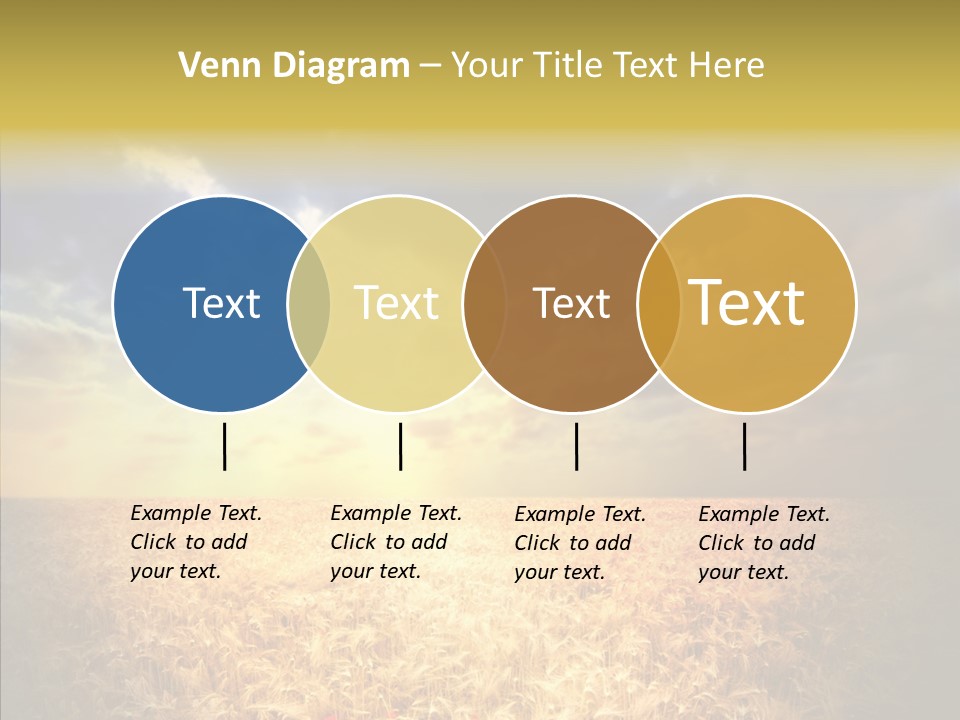 Summer Fiel Field PowerPoint Template