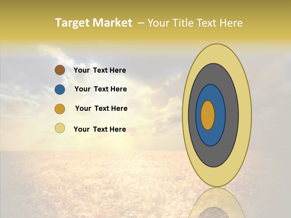 Summer Fiel Field PowerPoint Template