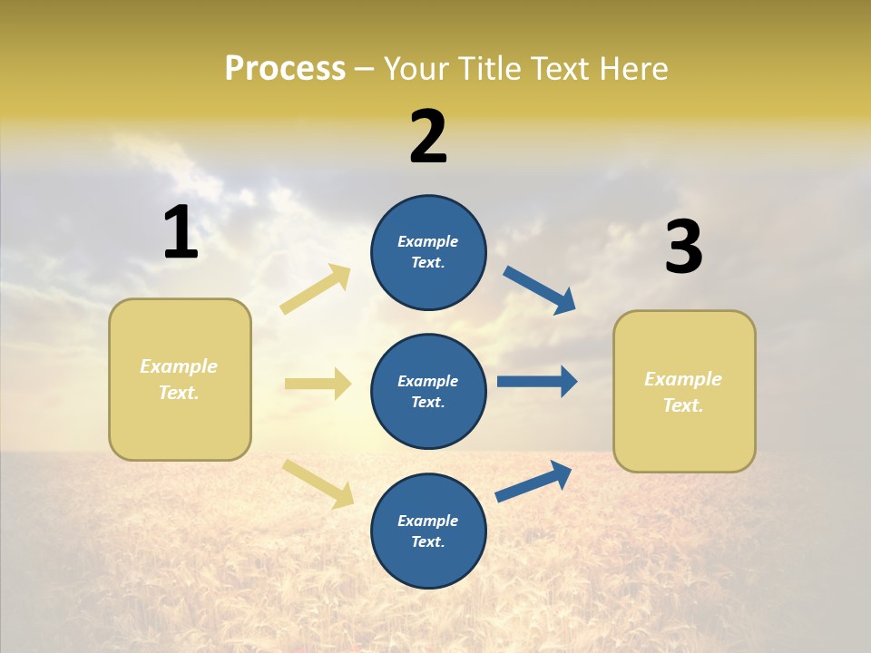 Summer Fiel Field PowerPoint Template