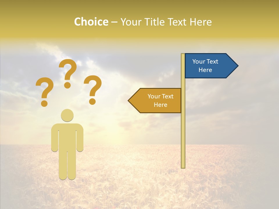 Summer Fiel Field PowerPoint Template