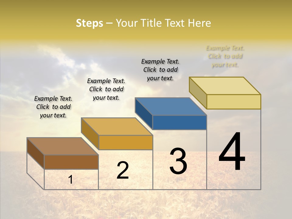 Summer Fiel Field PowerPoint Template