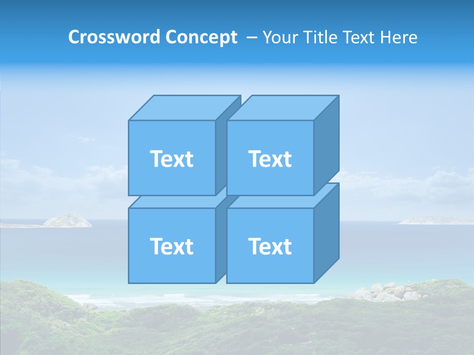 Victoria Sunlight Summer PowerPoint Template