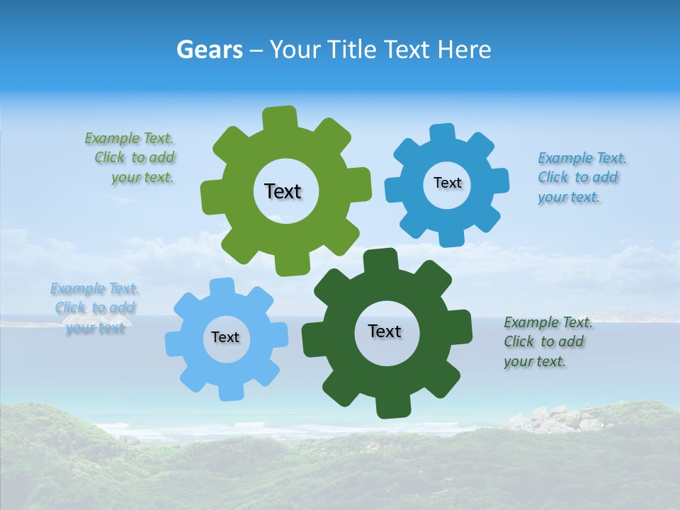 Victoria Sunlight Summer PowerPoint Template