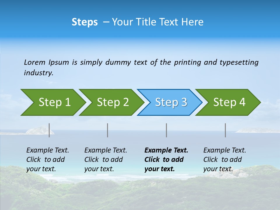 Victoria Sunlight Summer PowerPoint Template