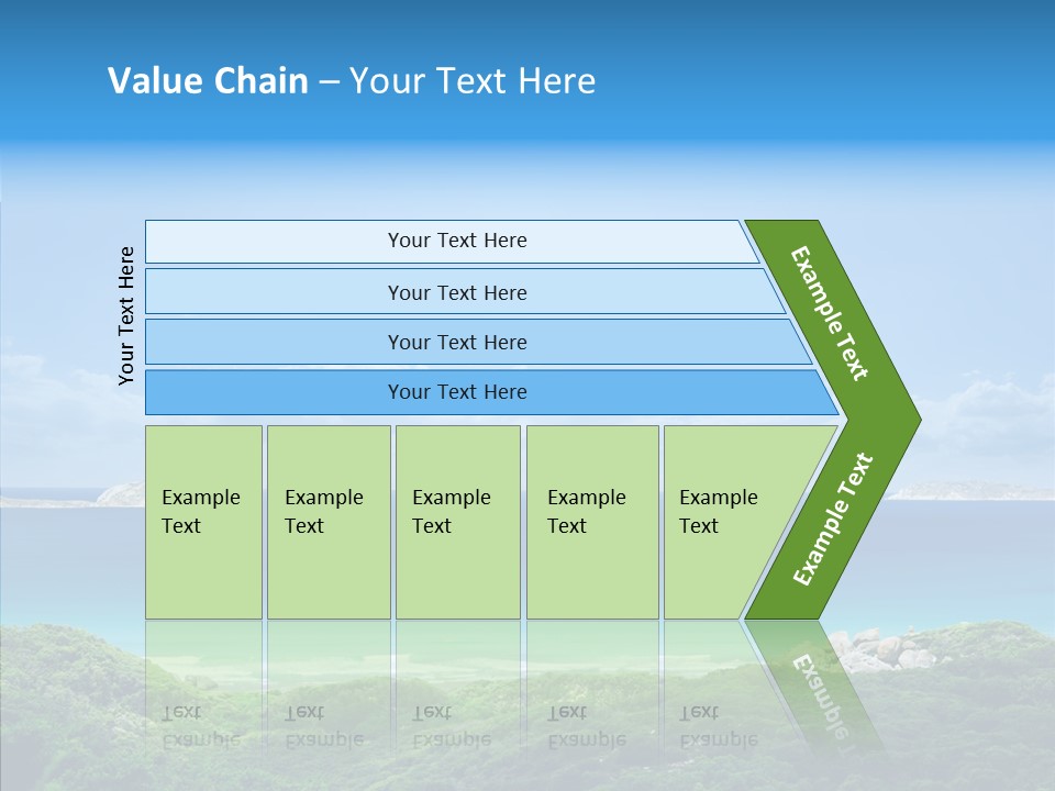 Victoria Sunlight Summer PowerPoint Template