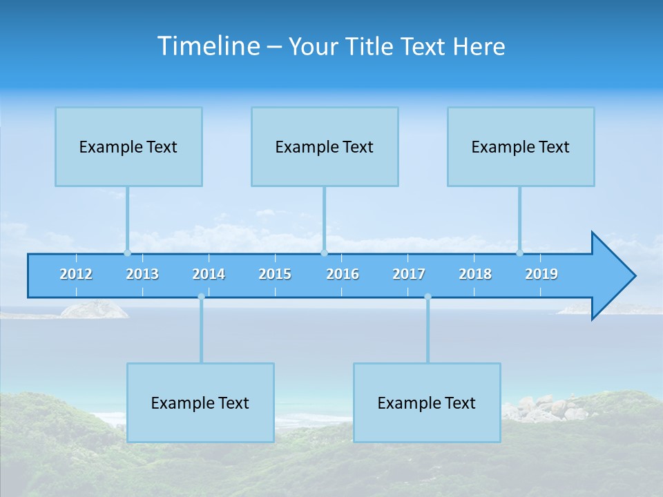 Victoria Sunlight Summer PowerPoint Template