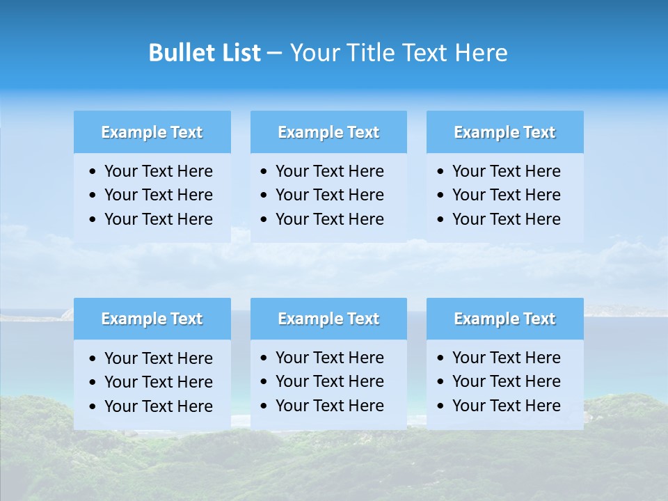 Victoria Sunlight Summer PowerPoint Template