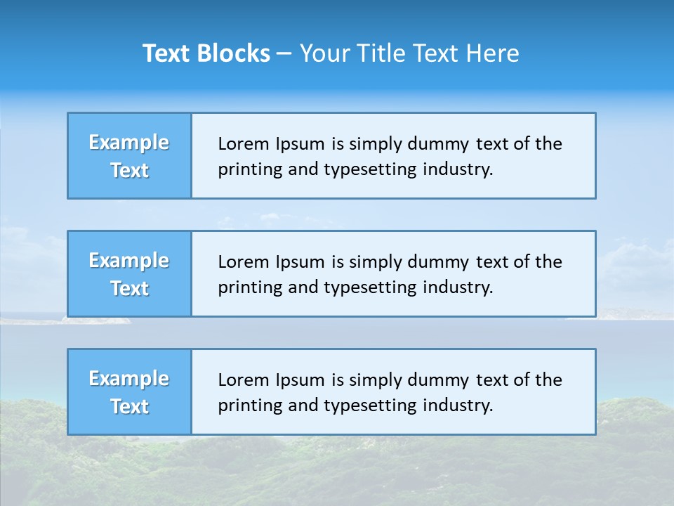 Victoria Sunlight Summer PowerPoint Template