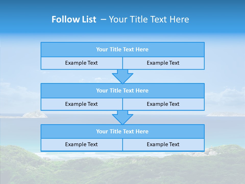 Victoria Sunlight Summer PowerPoint Template