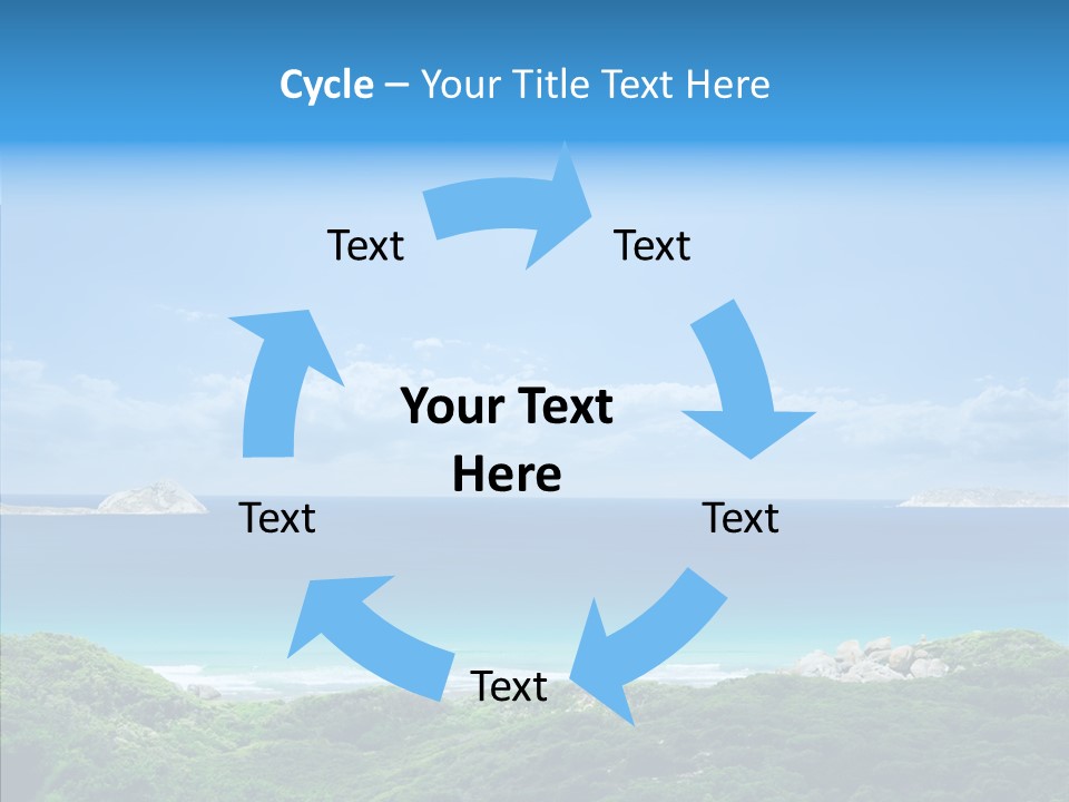 Victoria Sunlight Summer PowerPoint Template