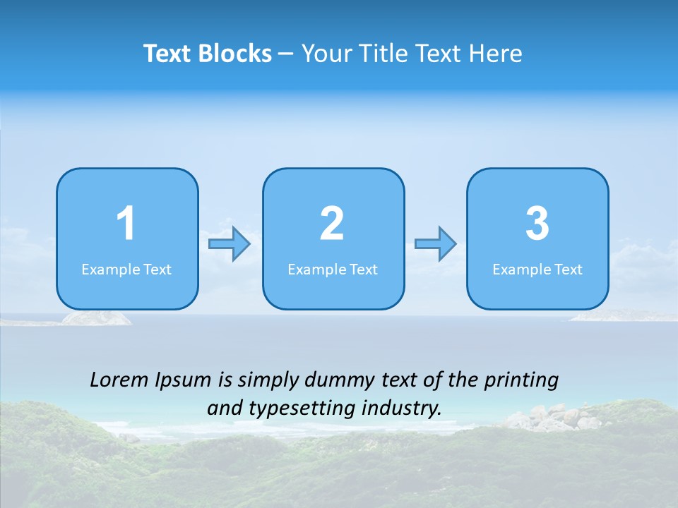 Victoria Sunlight Summer PowerPoint Template