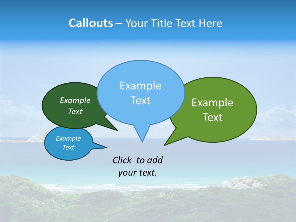 Victoria Sunlight Summer PowerPoint Template