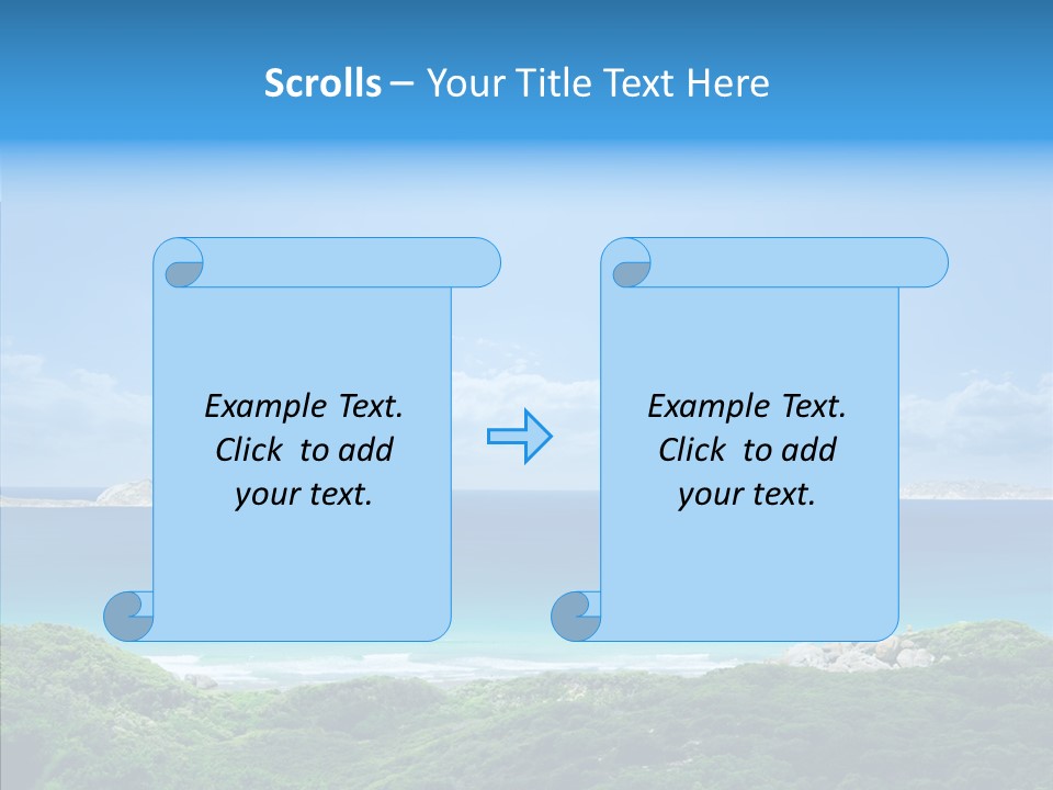Victoria Sunlight Summer PowerPoint Template