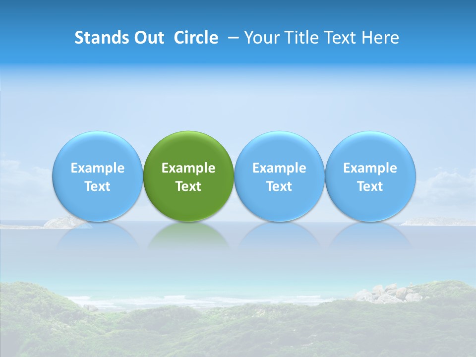 Victoria Sunlight Summer PowerPoint Template