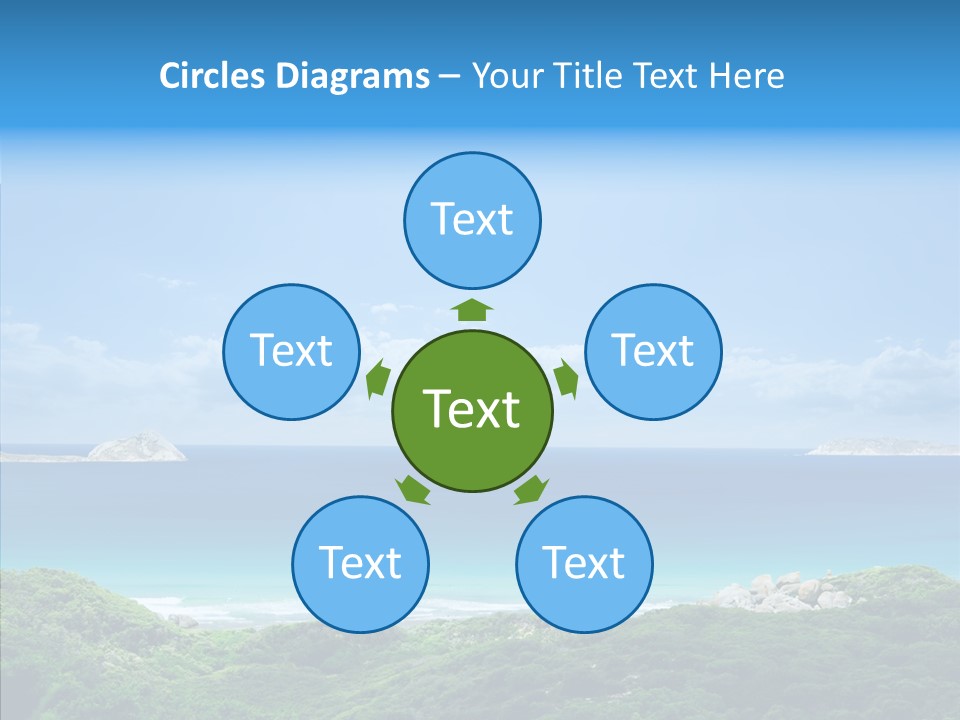 Victoria Sunlight Summer PowerPoint Template