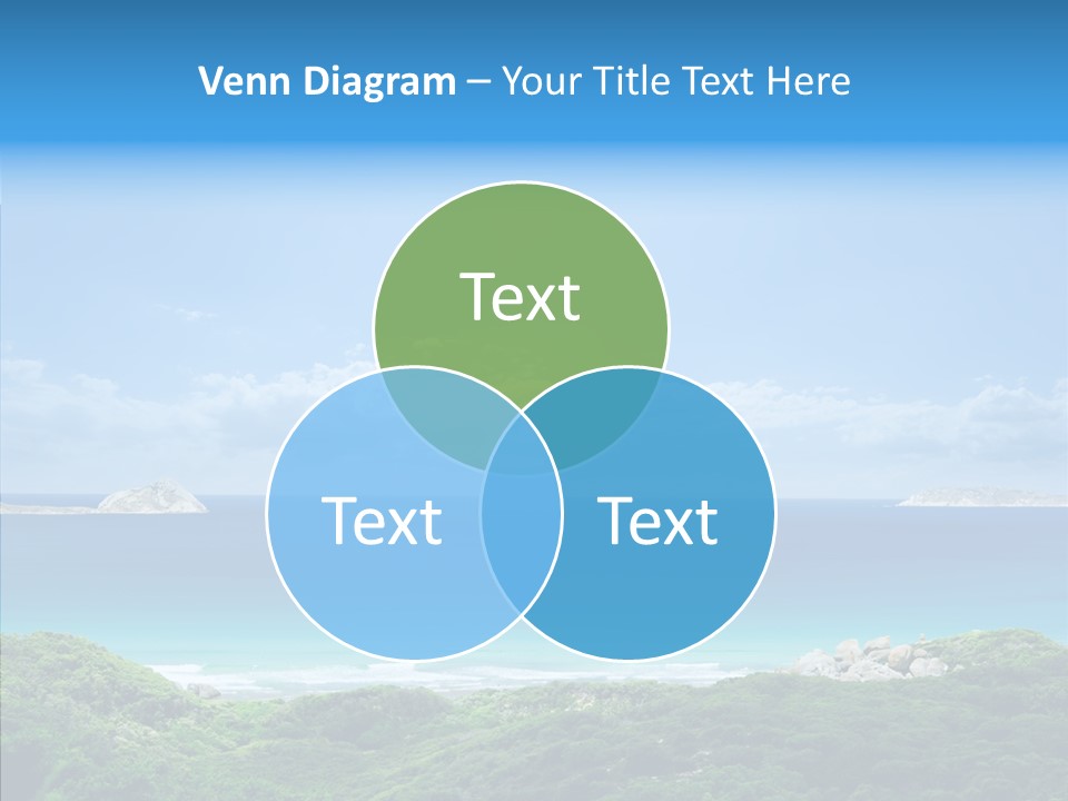 Victoria Sunlight Summer PowerPoint Template